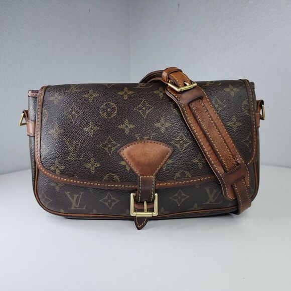 Louis Vuitton Sologne M42250 Monogram Shoulder Crossbody Bag France 2001 Vintage - Picture 1 of 16